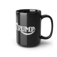 Load image into Gallery viewer, Trump Triumph Mashup Logo Black Mug, 15oz