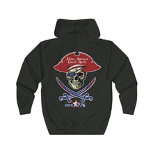 Load image into Gallery viewer, MAGA Pirate Premium Unisex Hooded Zip Sweatshirt