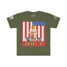 Load image into Gallery viewer, Mr. T-RUMP Parody Unisex Softstyle T-Shirt