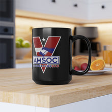 Load image into Gallery viewer, American Socialism AMSOC 1984 Parody Black Mug, 15oz