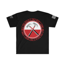 Load image into Gallery viewer, Trump’s The Wall Pink Floyd Parody Unisex Softstyle T-Shirt