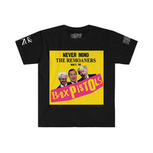 Load image into Gallery viewer, Brex Pistols Music Political Parody Premium Unisex Softstyle T-Shirt