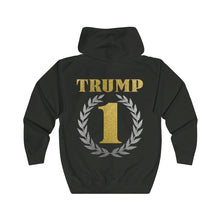Load image into Gallery viewer, TRUMP 1 Premium Unisex Hooded Zip Sweatshirt