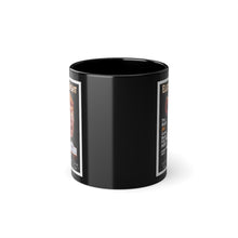 Load image into Gallery viewer, ElectioNight ’16 Halloween Trump Horror Parody Black Mug, 11 oz