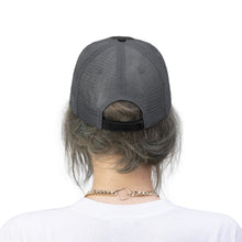Load image into Gallery viewer, MAϟGA Trump Rock Parody Unisex Trucker Hat