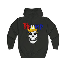 Load image into Gallery viewer, Trump Misfits Parody Premium Unisex Hooded Zip Sweatshirt