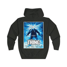 Load image into Gallery viewer, Joe Biden “You know…THE THING!” Horror Parody Premium Unisex Hooded Zip Sweatshirt