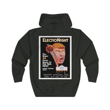 Load image into Gallery viewer, ElectioNight ’16 Trump Horror Parody Premium Unisex Full Zip Hoodie