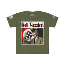 Load image into Gallery viewer, Heil Vaxxler! Presidential Parody Unisex Softstyle T-Shirt