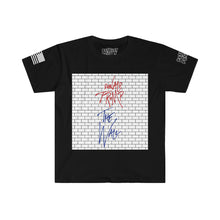 Load image into Gallery viewer, Trump’s The Wall Pink Floyd Parody Unisex Softstyle T-Shirt