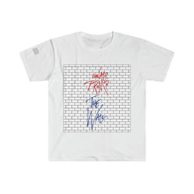 Load image into Gallery viewer, Trump’s The Wall Pink Floyd Parody Unisex Softstyle T-Shirt
