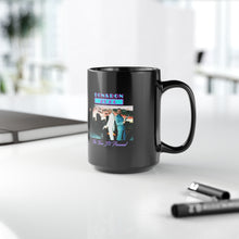 Load image into Gallery viewer, Don &amp; Ron 2024 Miami Vice Parody Black Mug, 15oz
