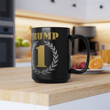 Load image into Gallery viewer, Trump1 Black Mug, 15oz
