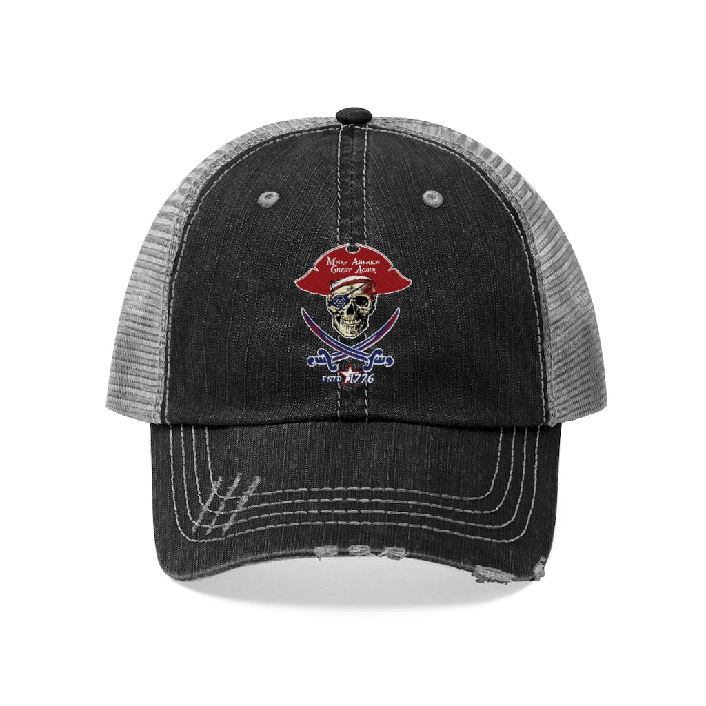 MAGA Pirate Unisex Trucker Hat