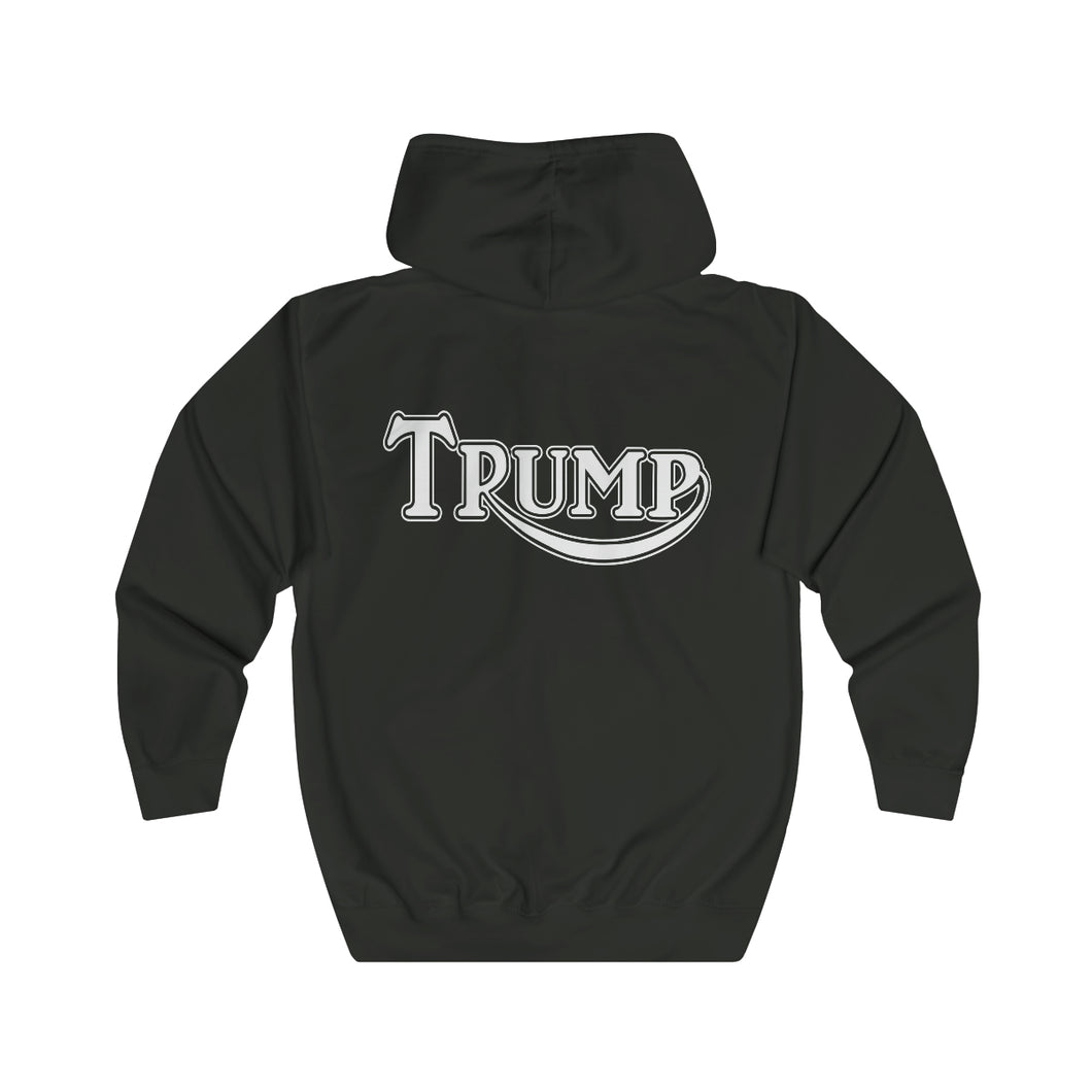 TRUMP Triumph Unisex Premium Hooded Zip Sweatshirt