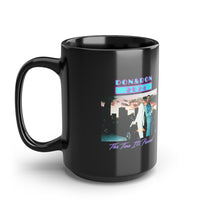 Load image into Gallery viewer, Don &amp; Ron 2024 Miami Vice Parody Black Mug, 15oz
