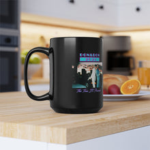 Load image into Gallery viewer, Don &amp; Ron 2024 Miami Vice Parody Black Mug, 15oz
