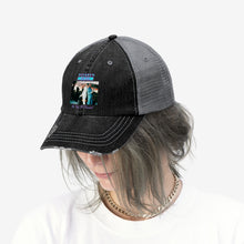 Load image into Gallery viewer, Don &amp; Ron 2024 Miami Vice Parody Premium Unisex Trucker Hat
