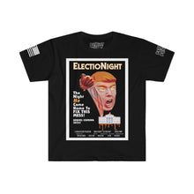 Load image into Gallery viewer, ElectioNight ’16 Trump Horror Parody Premium Unisex Softstyle T-Shirt
