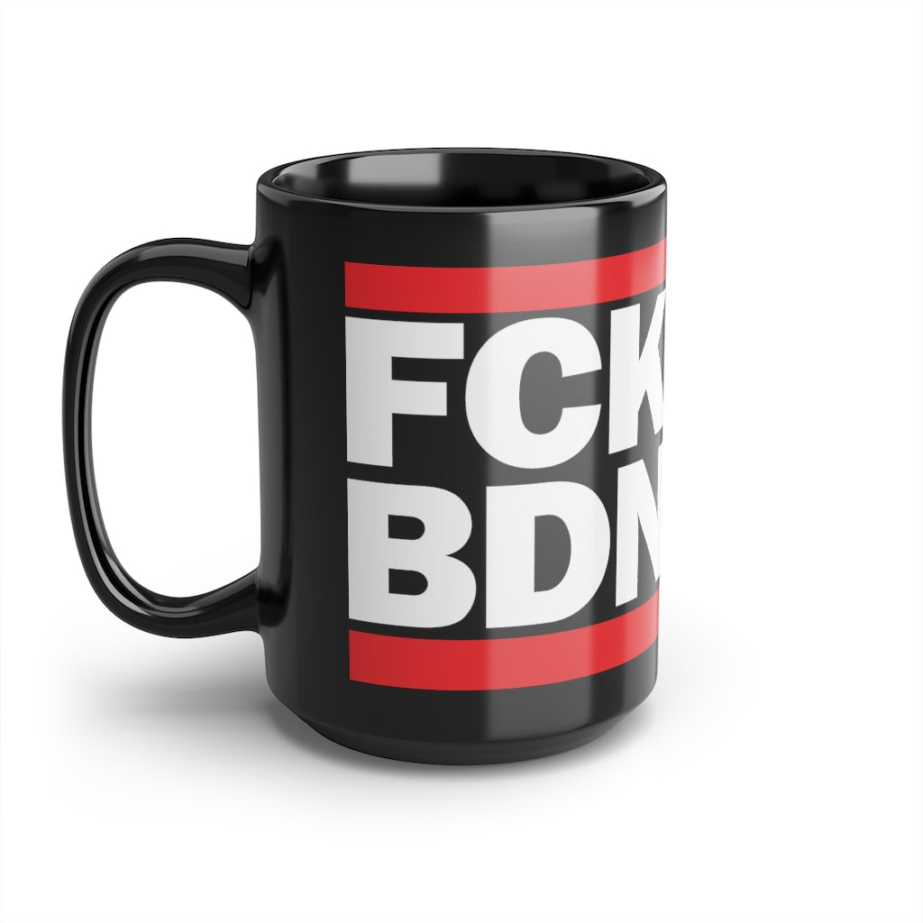 FCK BDN Black Mug, 15oz