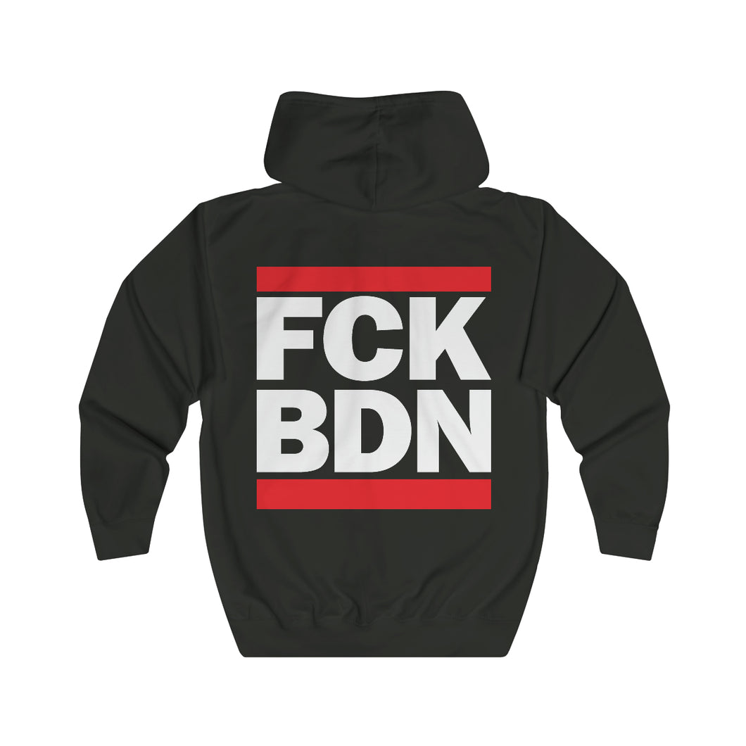 FCK BDN Unisex Premium Hooded Zip Sweatshirt