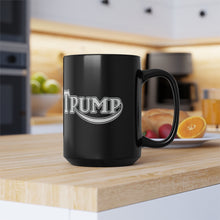 Load image into Gallery viewer, Trump Triumph Mashup Logo Black Mug, 15oz
