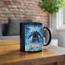 Load image into Gallery viewer, Joe Biden “You know…THE THING!” Horror Parody Black Mug, 11oz
