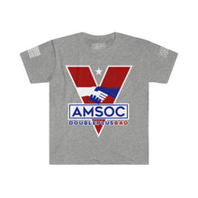 Load image into Gallery viewer, American Socialism AMSOC 1984 Parody Unisex Softstyle T-Shirt
