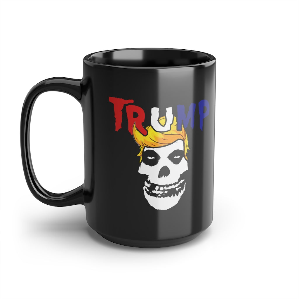 Trump Misfits Parody Black Mug, 15oz